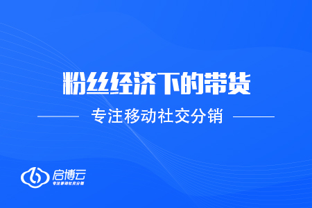 后電商時代，粉絲經(jīng)濟下的帶貨