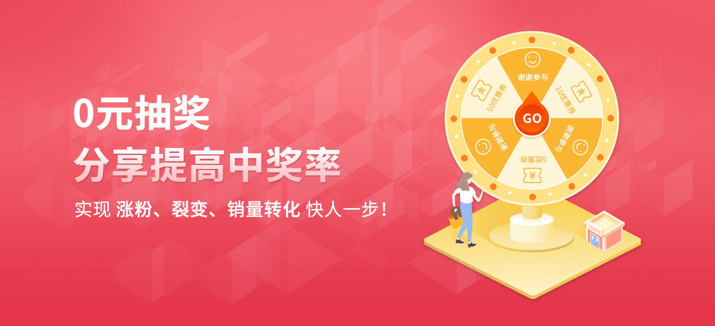 微分銷“0元抽獎(jiǎng)”功能，微商城拉新獲客利器
